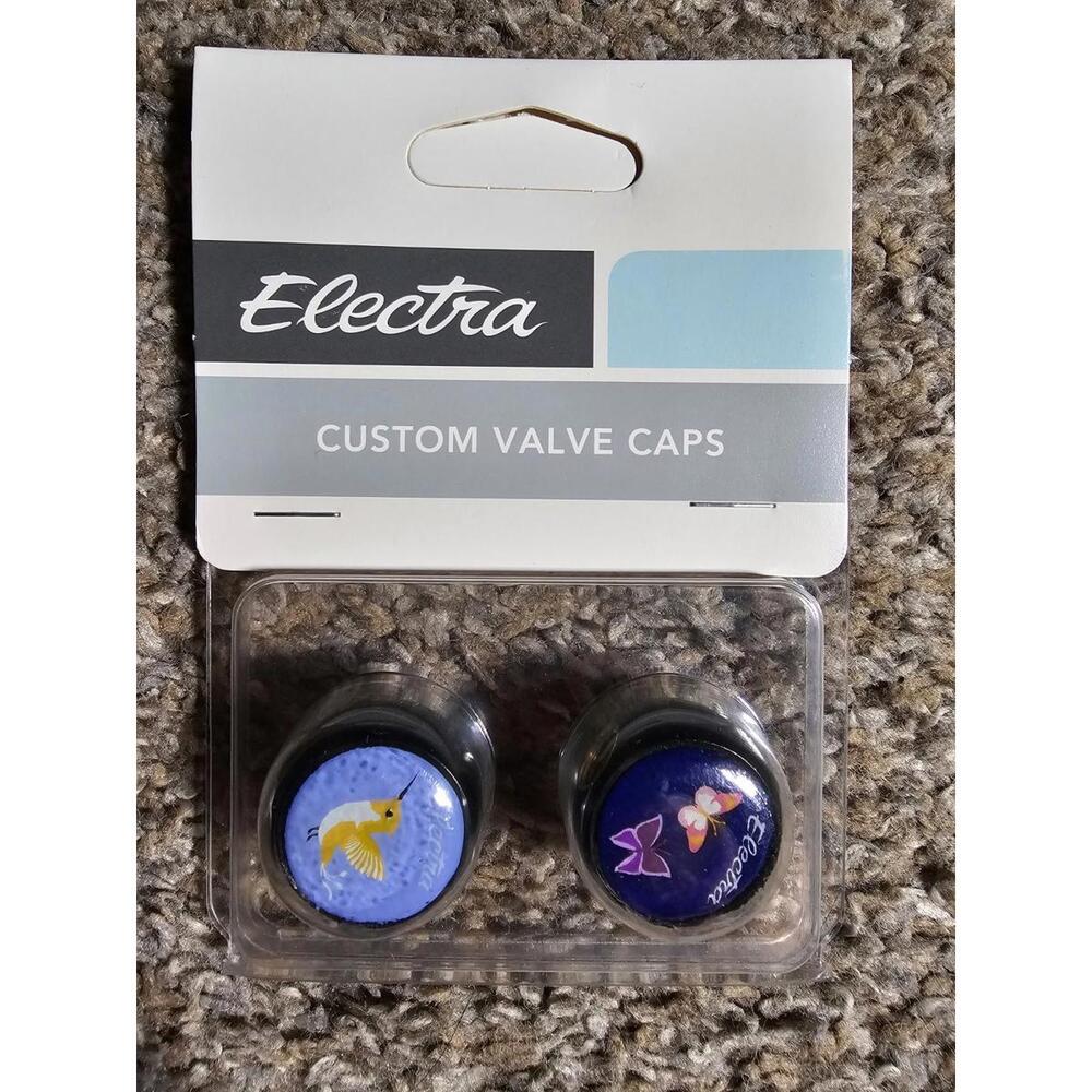 *NEW* Electra Bicycle Company TREK Enchanted Butterfly Bird Valve Caps